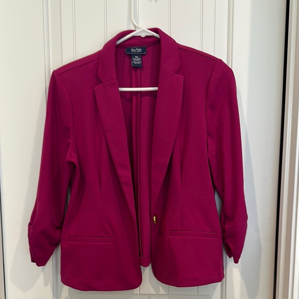 New York & Company Pink Blazer